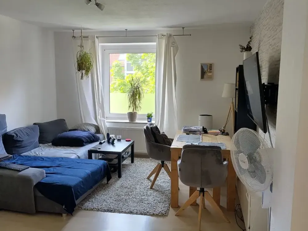 Bright, cozy 3-room apartment in Pluggendorf with balcony