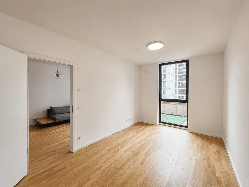 *Teilmöblierte* 2-Zimmer Neubauwohnung am Velodrom