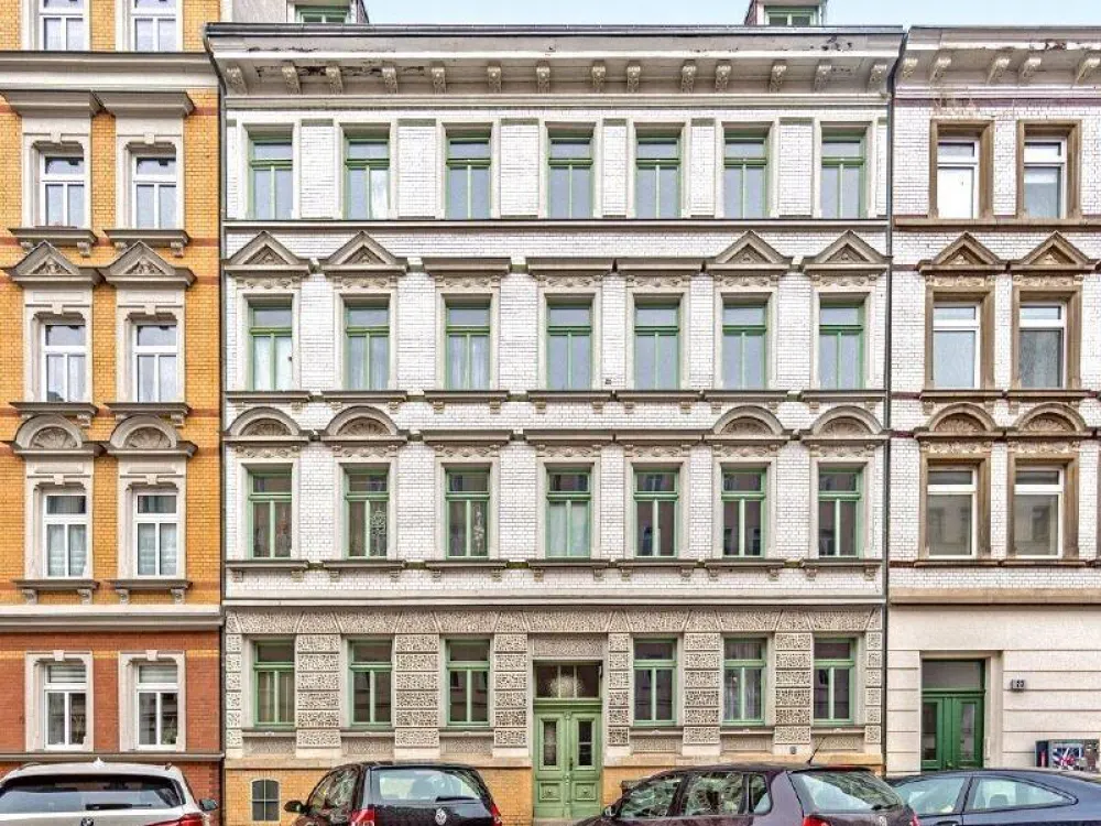 Perfect Match in Gohlis - ideal für Singles und Paare: 2 Zimmer mit EBK und Balkon - Erstbezug