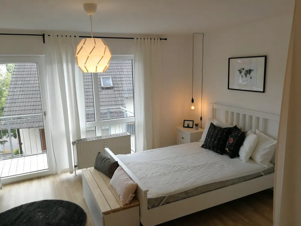 Fully Furnished 1-Room Apartment with Balcony, Near University