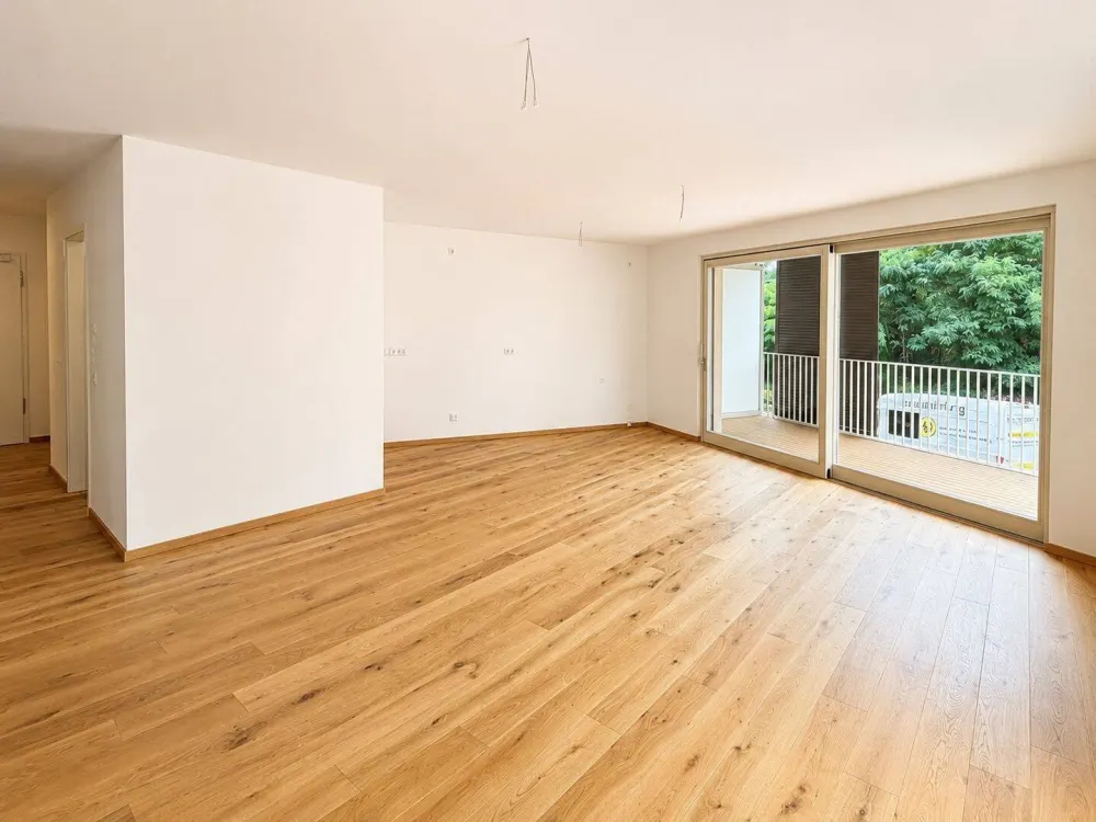 Erstbezug Neubau - Großzügige 3-Raumwohnung mit 2 Bädern & Südbalkon