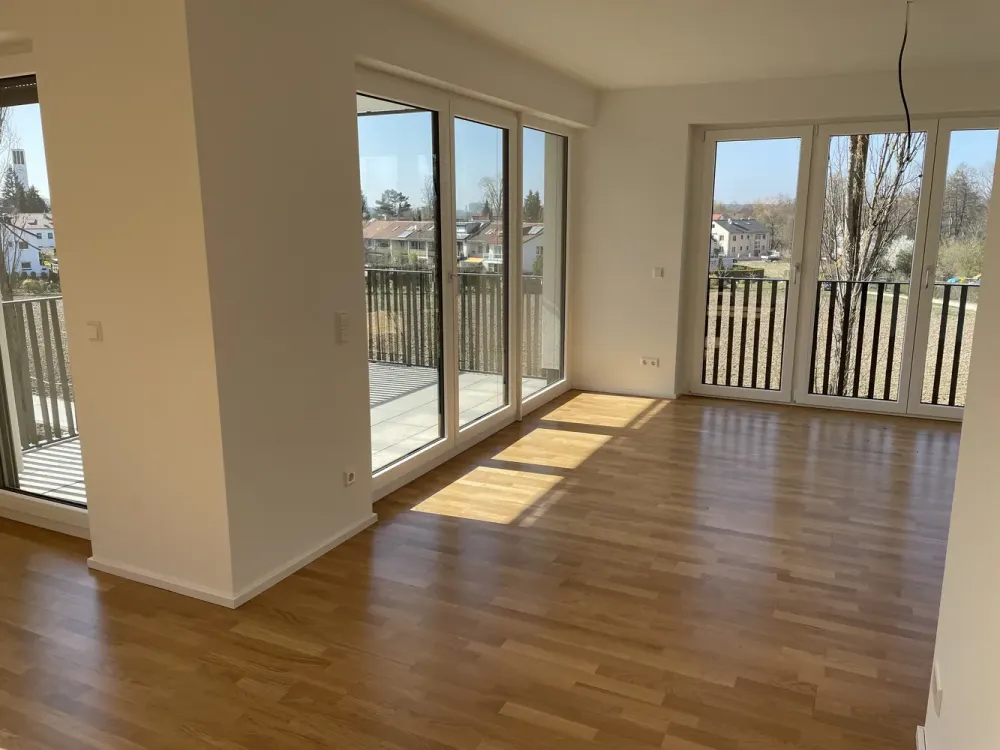 Neubauwohnung mit Blick ins Grüne: exklusive 2-Zimmer-Wohnung mit Balkon in Stuttgart-Möhringen