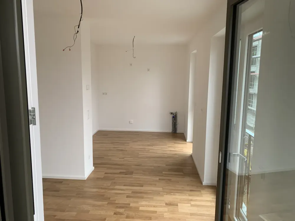 Neubauwohnung mit Blick ins Grüne: exklusive 2-Zimmer-Wohnung mit Balkon in Stuttgart-Möhringen