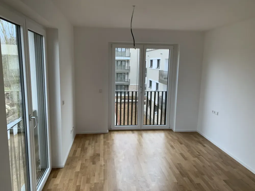 Neubauwohnung mit Blick ins Grüne: exklusive 2-Zimmer-Wohnung mit Balkon in Stuttgart-Möhringen