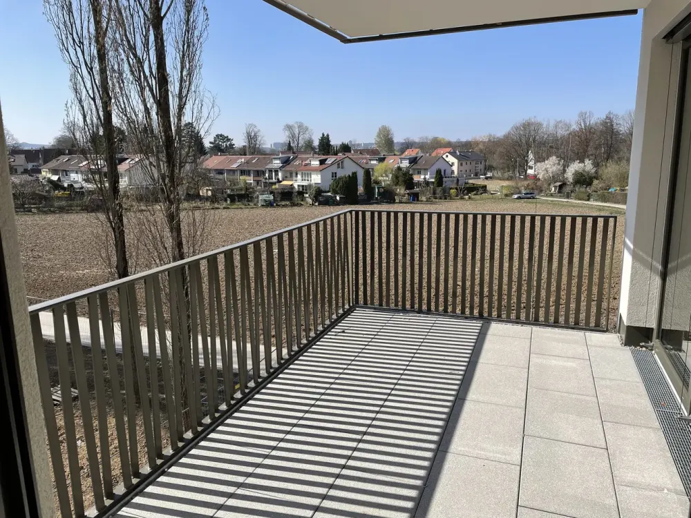Neubauwohnung mit Blick ins Grüne: exklusive 2-Zimmer-Wohnung mit Balkon in Stuttgart-Möhringen
