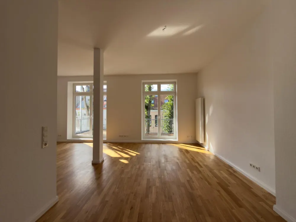 Sanierte Altbauwohnung Am Dobben mit Balkon & Einbauküche