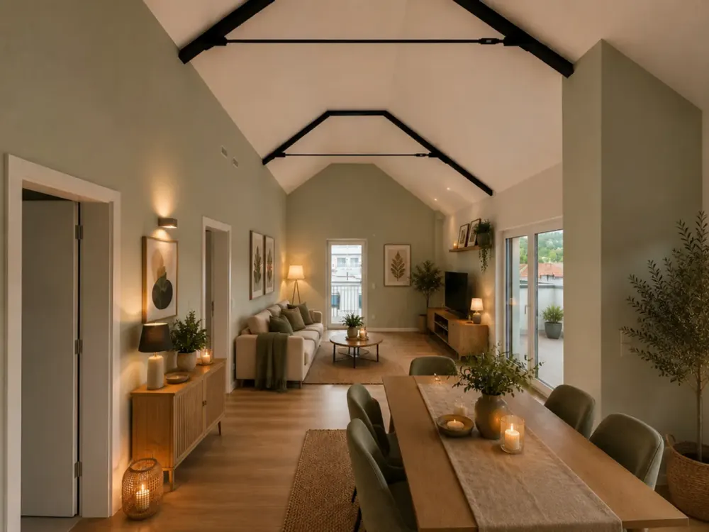 Wohnen über den Dächern Bad Vilbels - Moderne 2-Zimmer-Penthouse Wohnung