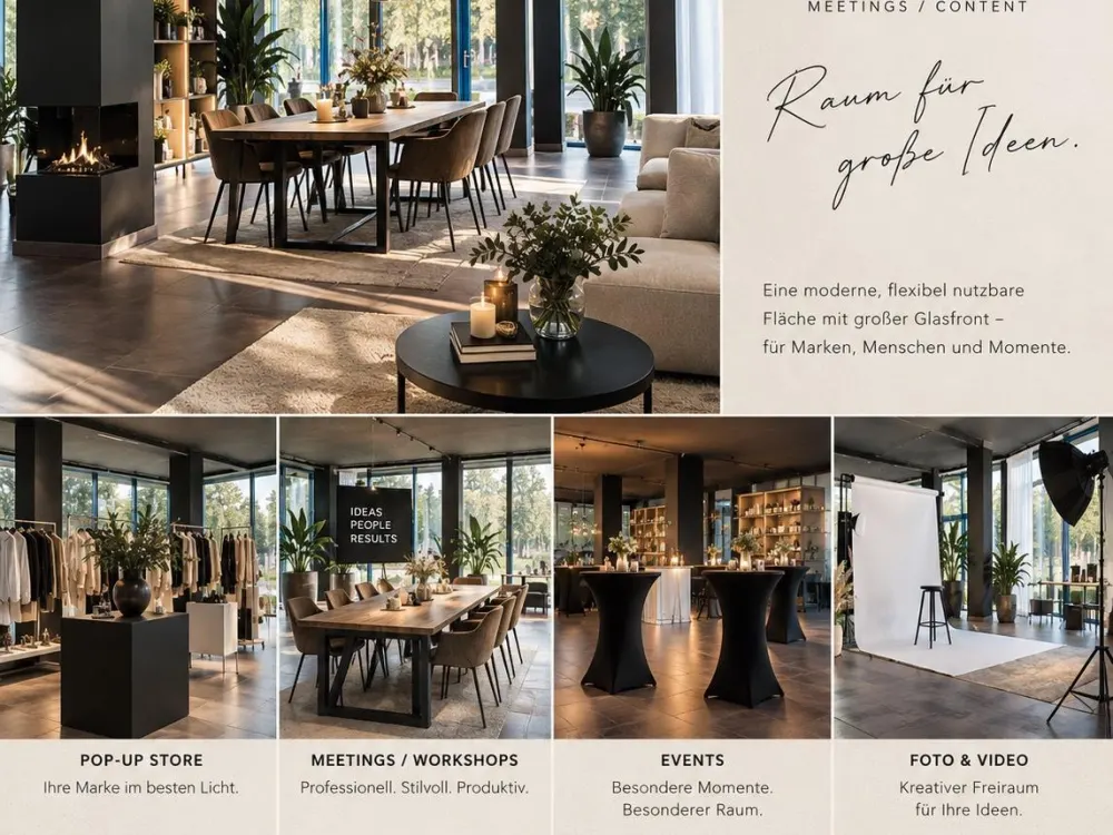 117 m² Pop-up / Showroom / Eventfläche im Berliner Norden