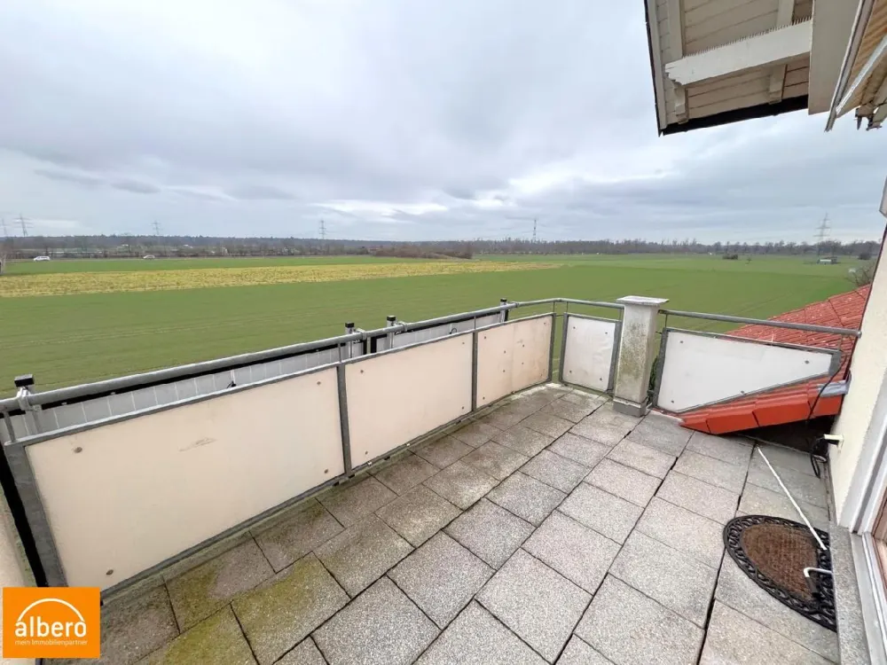albero:) Wohnen mit Weitblick - direkt am Feldrand