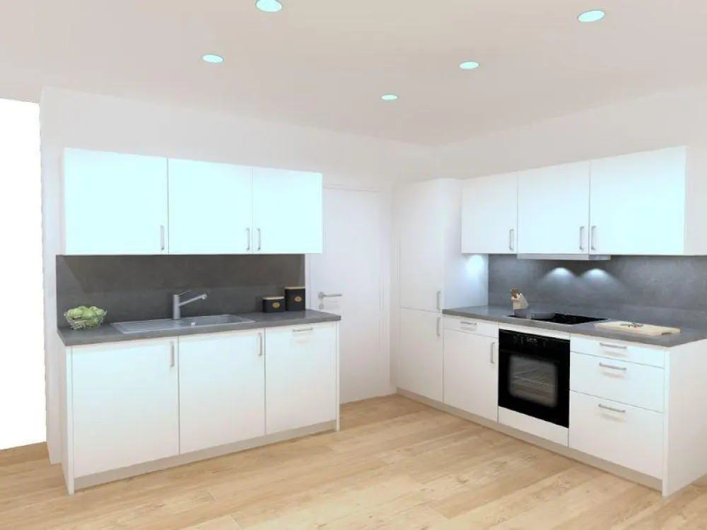 Neubau: 4 Zi. Wohnoase inkl. Küche + Balkon (KfW40-NH) provisionsfrei ab 01.11.2026