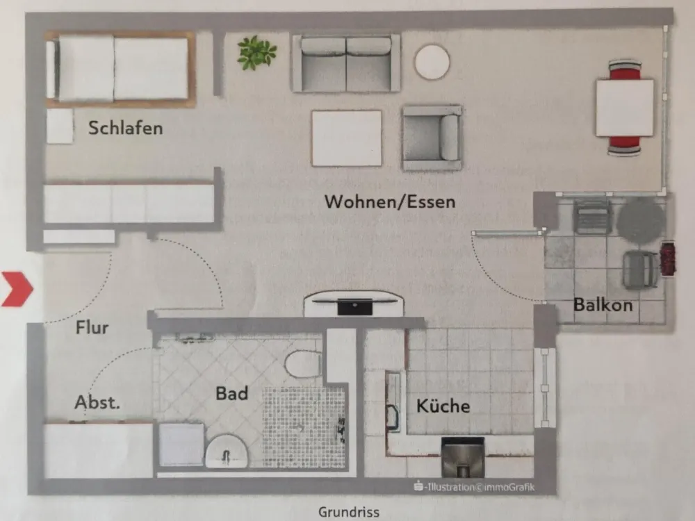 Hesperidenpark, Betreutes Wohnen