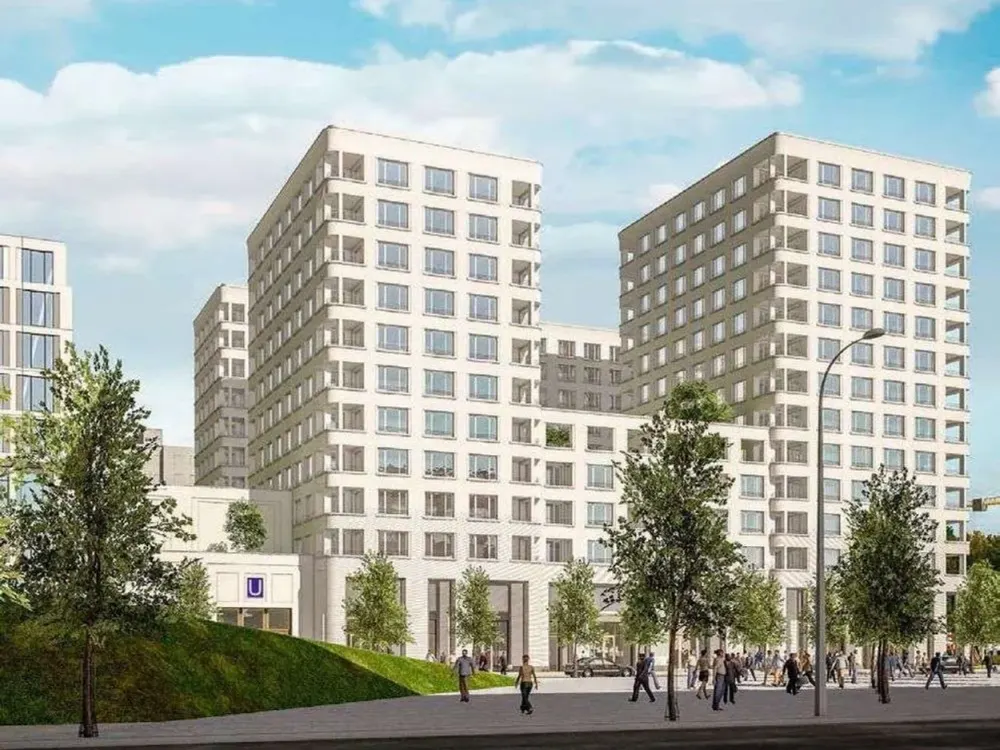 Modernes Apartment möbliert am Potsdamer Platz