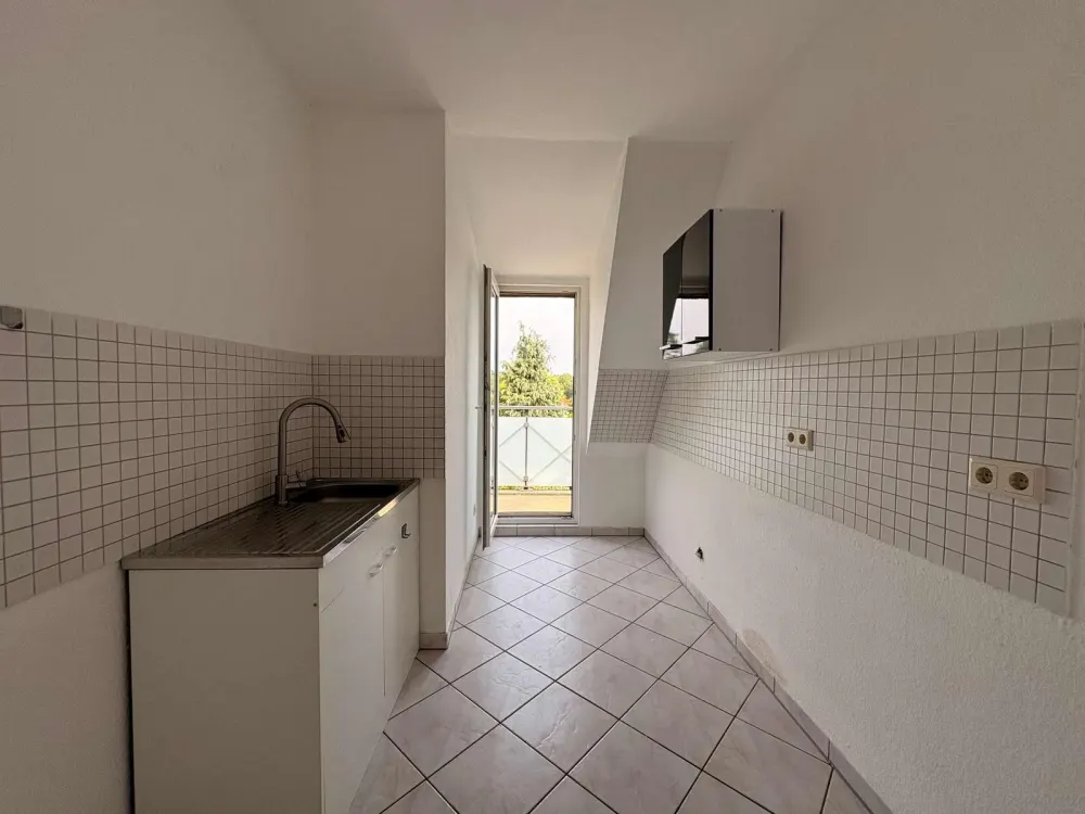 Wohnen über den Dächern: 3-Zimmer-DG-Wohnung mit Balkon!