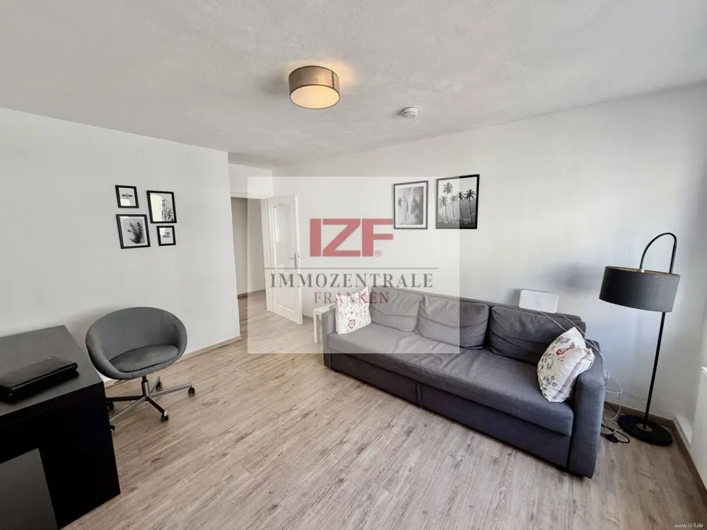 WG-geeignete 3-Zimmer-Wohnung in Nürnberg-Steinbühl, teilmöbliert, Einbauküche mit Waschmaschine
