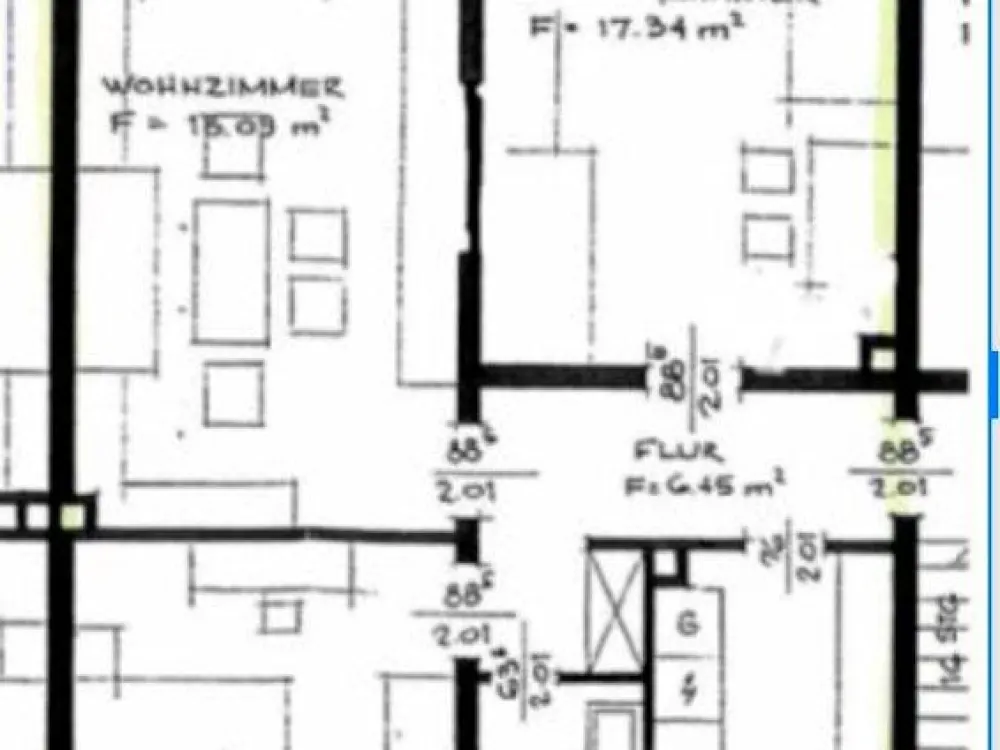 *** 3 Zimmer, Küche, Badwohnung mit Balkon direkt in Baunatal-Altenbauna zu vermieten