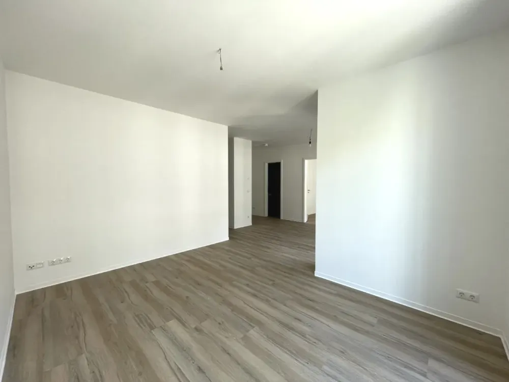 Moderne Neubau 2-Zimmer-Wohnung mit Loggia und Einbauküche in zentraler Lage von Leipzig
