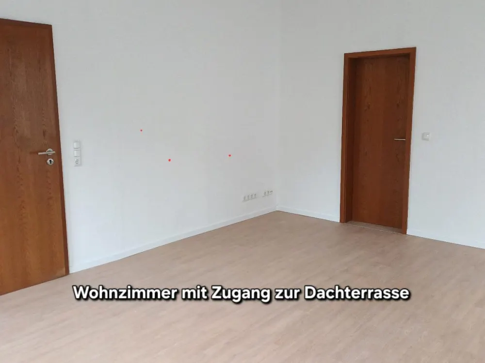 3 Zimmer Wohnung in Bad Lippspringe mit Dachterrasse