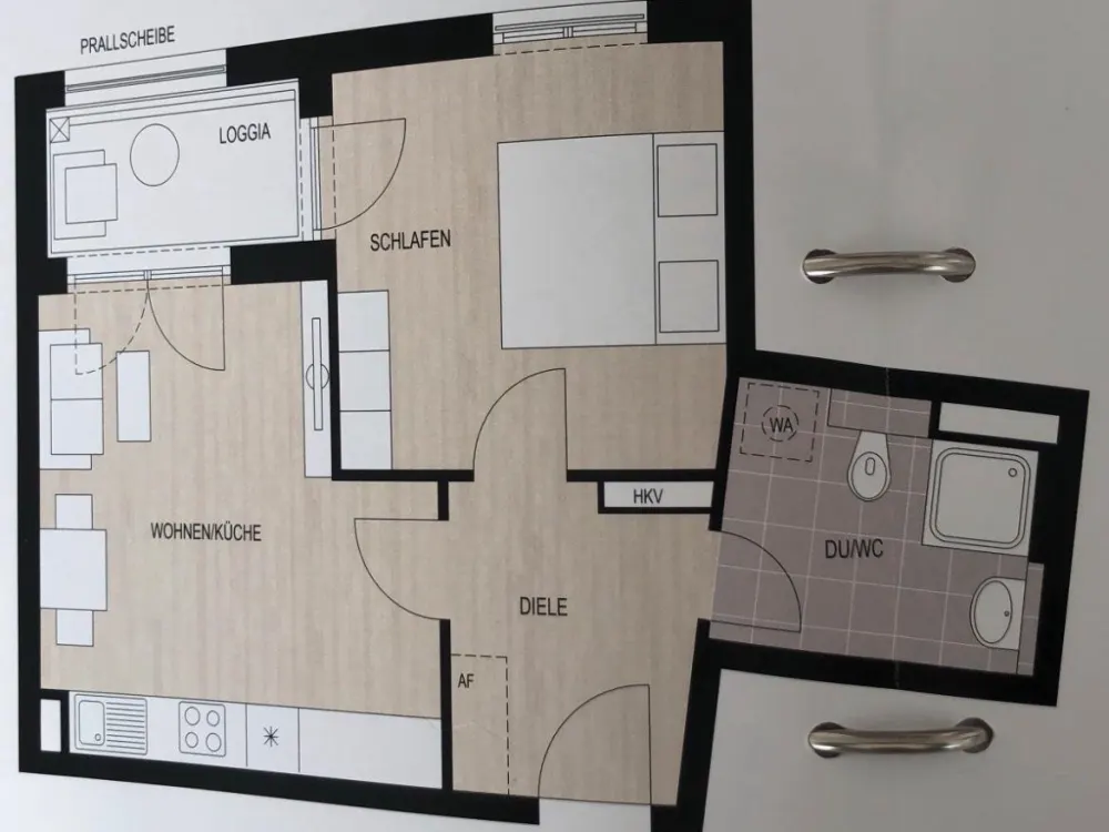Neue Mobiliert Wohnung! Top-Lage Neuperlach Zentrum (U5, U7, U8)