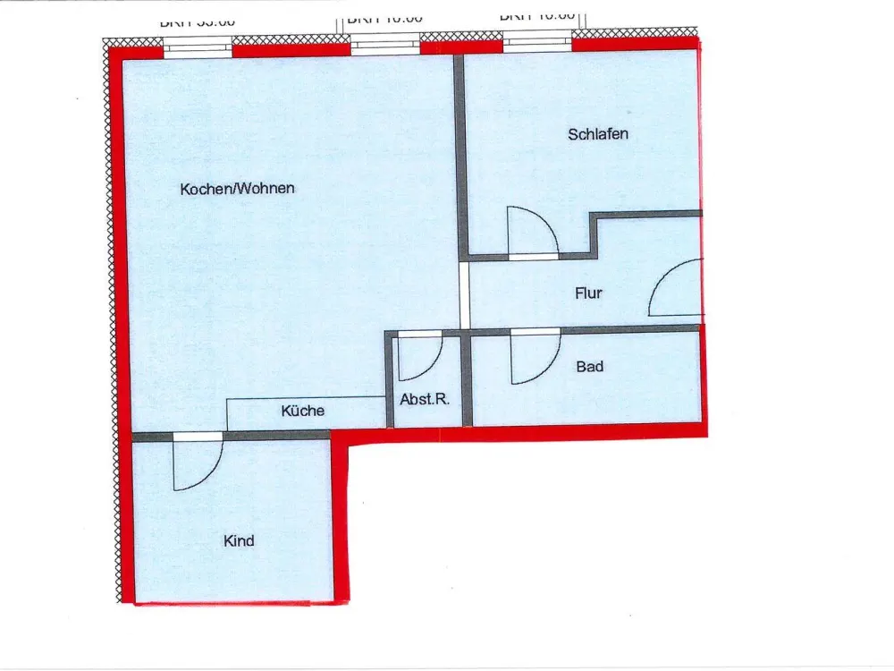 ++++TRAUMWOHNUNG+3 RAUM MIT BALKON+BAD M. BADEWANNE+FBH+LIFT++UVM.+++