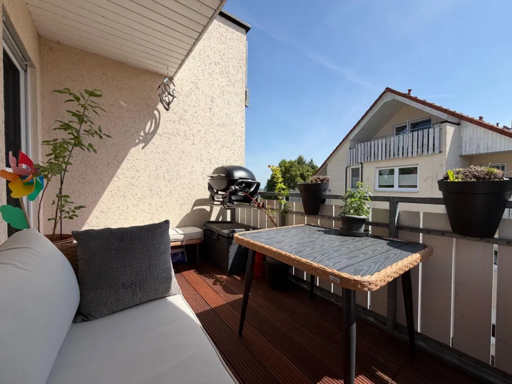 Großzügige 4-Zimmer-Maisonette, 3 Balkonen, Klimaanlage & 2 Bäder