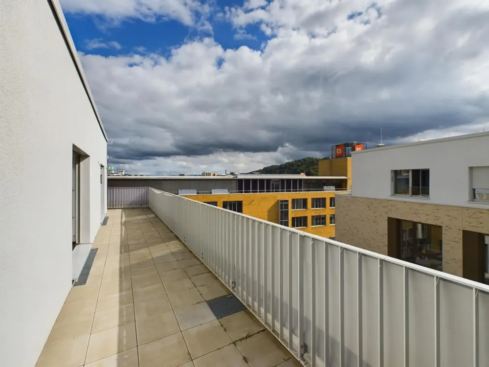 Moderne Penthousewohnung im Zentrum Esslingens mit einzigartiger Terrasse und Panoramaausblick