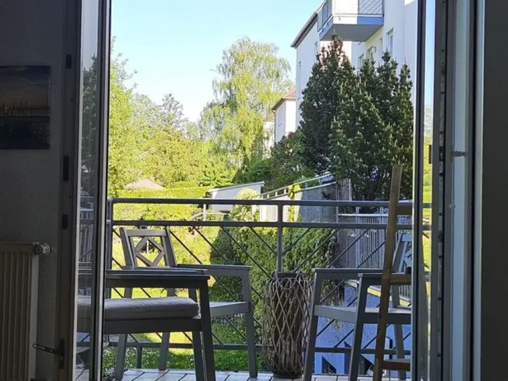 Gemütliche 1-Zi.-Wohnung, möbliert, voll ausgestattet mit Balkon in Fb (Stadt) in toller Lage
