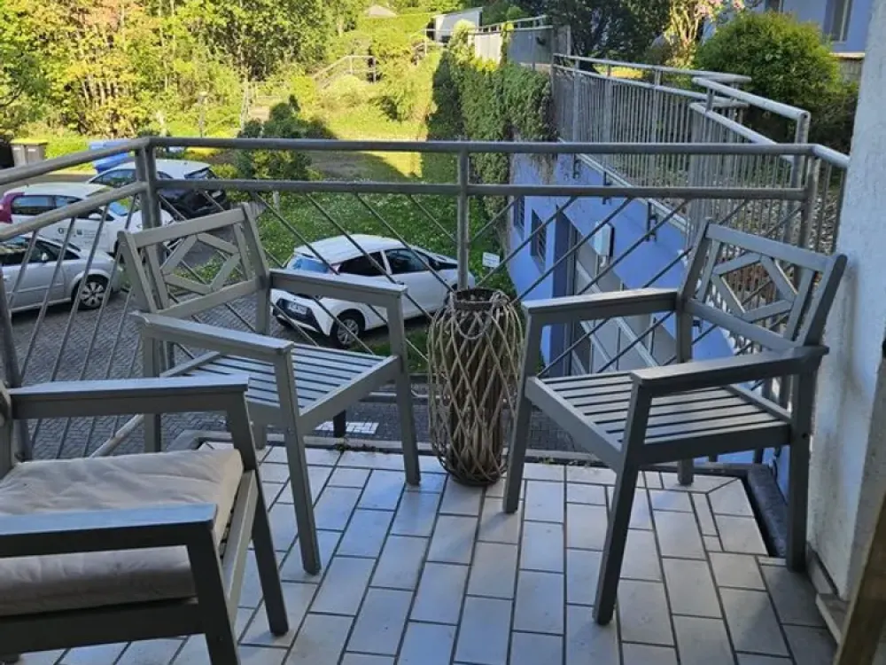 Gemütliche 1-Zi.-Wohnung, möbliert, voll ausgestattet mit Balkon in Fb (Stadt) in toller Lage