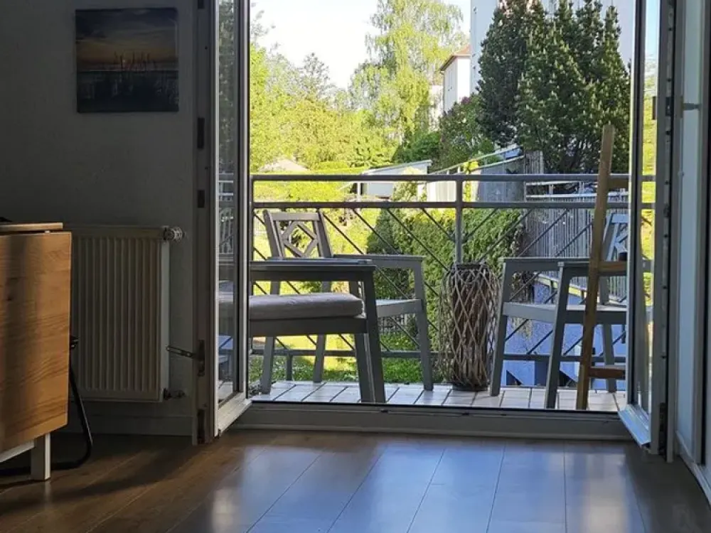 Gemütliche 1-Zi.-Wohnung, möbliert, voll ausgestattet mit Balkon in Fb (Stadt) in toller Lage
