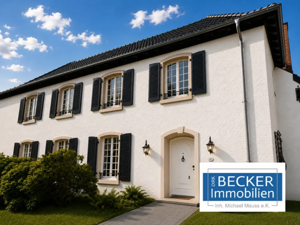 MB-Büderich: Klassische Landhausarchitektur. Behutsam bewahrt. Hochwertig neu gedacht.