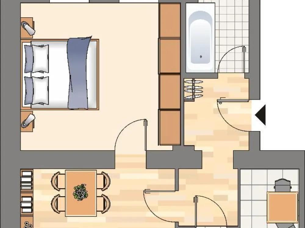 2-Zimmer Wohnung in Dortmund Bövingahusen