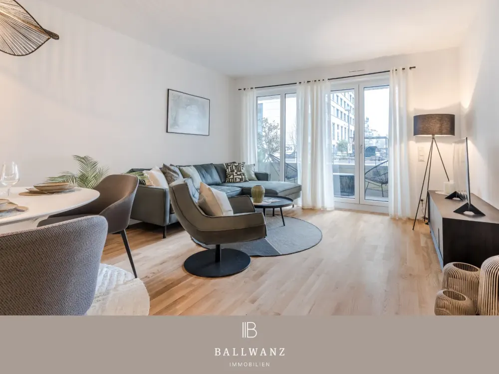 STADTPLATZ: Helle Wohnung mit durchdachtem Grundriss und Balkon