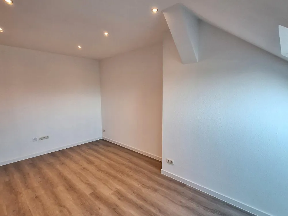 First Occupancy After Renovation | Modern 2-Room Attic Apartment with Fitted Kitchen