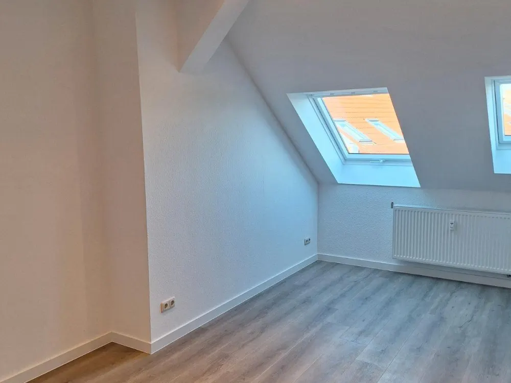 First Occupancy After Renovation | Modern 2-Room Attic Apartment with Fitted Kitchen