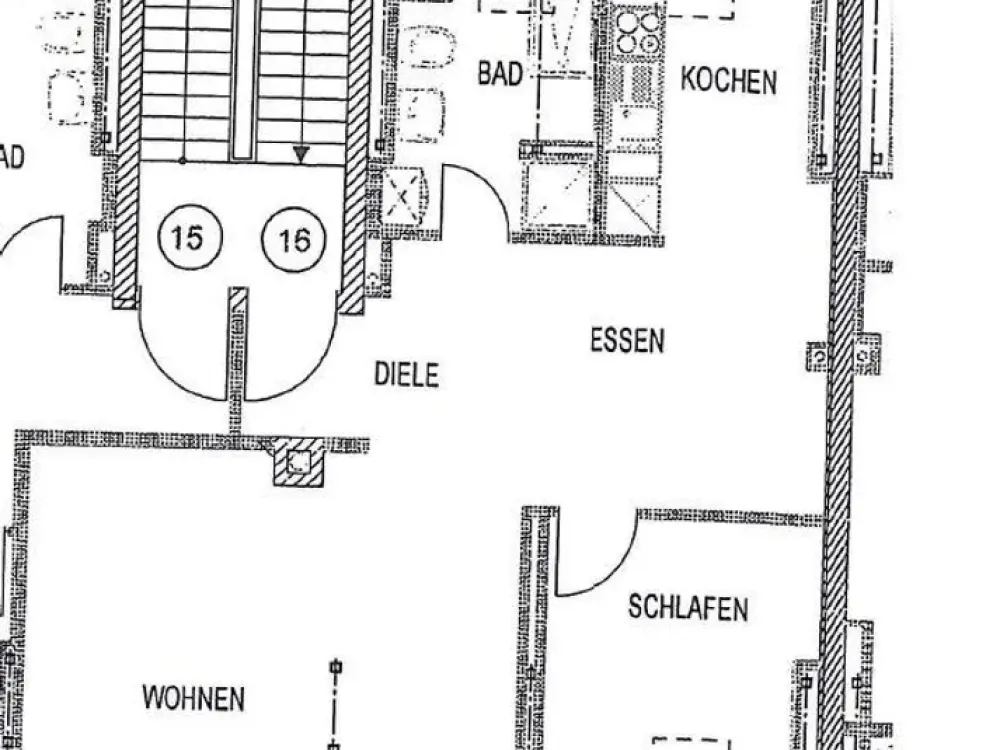 Lichtdurchflutete 2-Raum-Wohnung