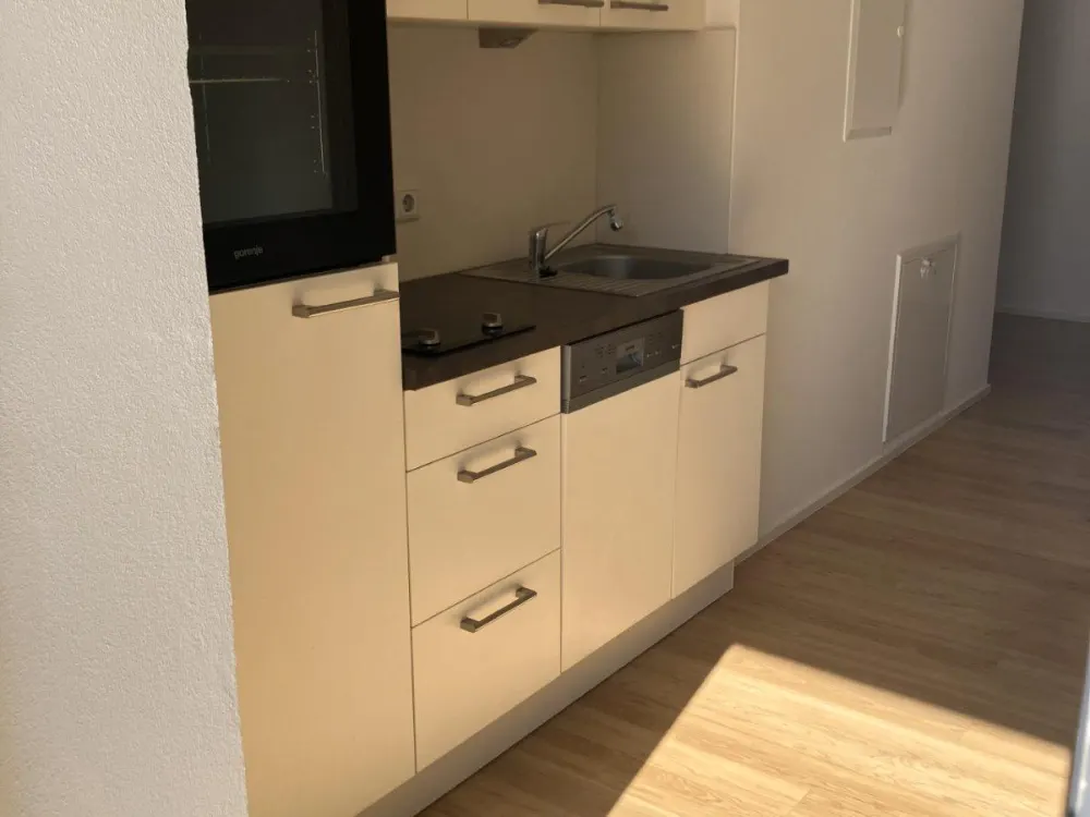helle 2-Raum-Wohnung mit großem Balkon und EBK