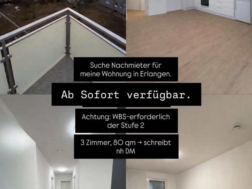 3-Zimmer-Neubau | WBS 2 | Nachmieter