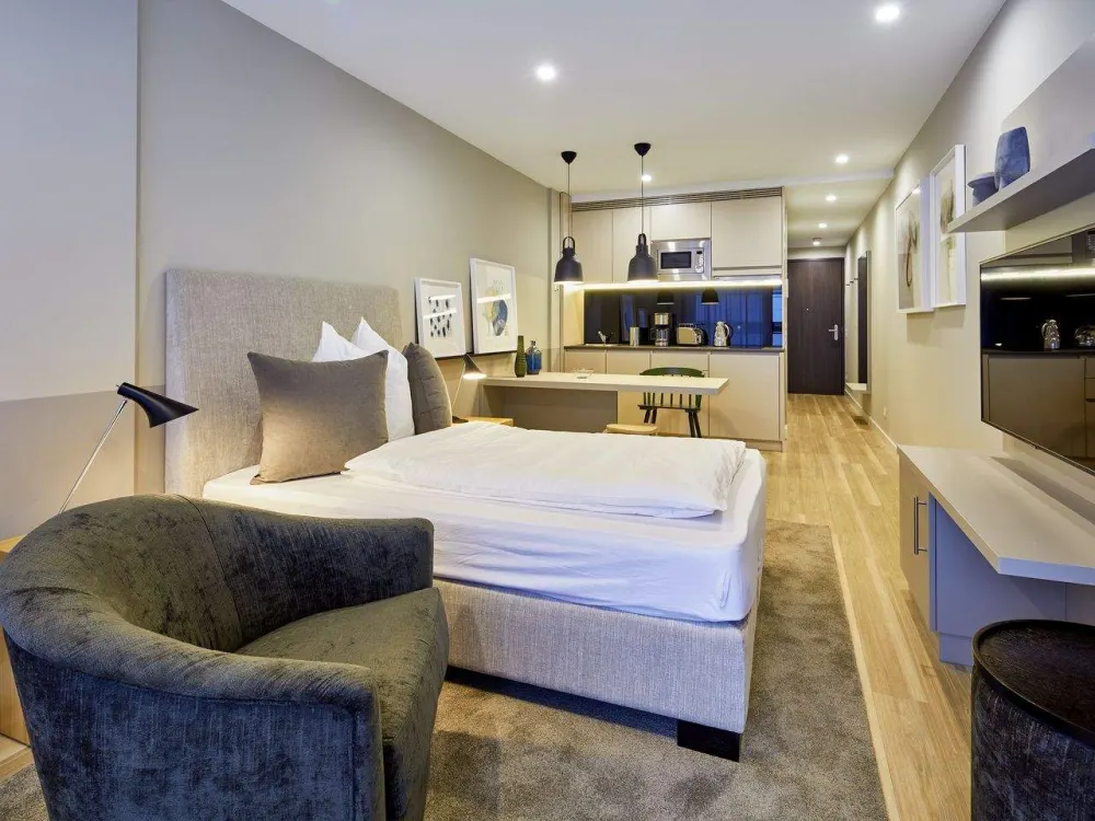 Voll möbliertes 1-Zimmer-Apartment in Stuttgart - 10 min fußläufig vom Hauptbahnhof