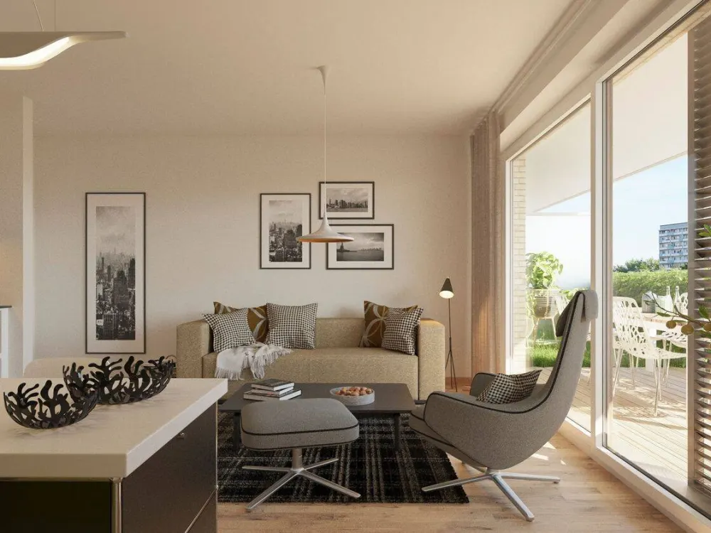 * Maisonette Richtung Park * Terrasse & Balkon * Dusche & Wanne * Einbauküche möglich