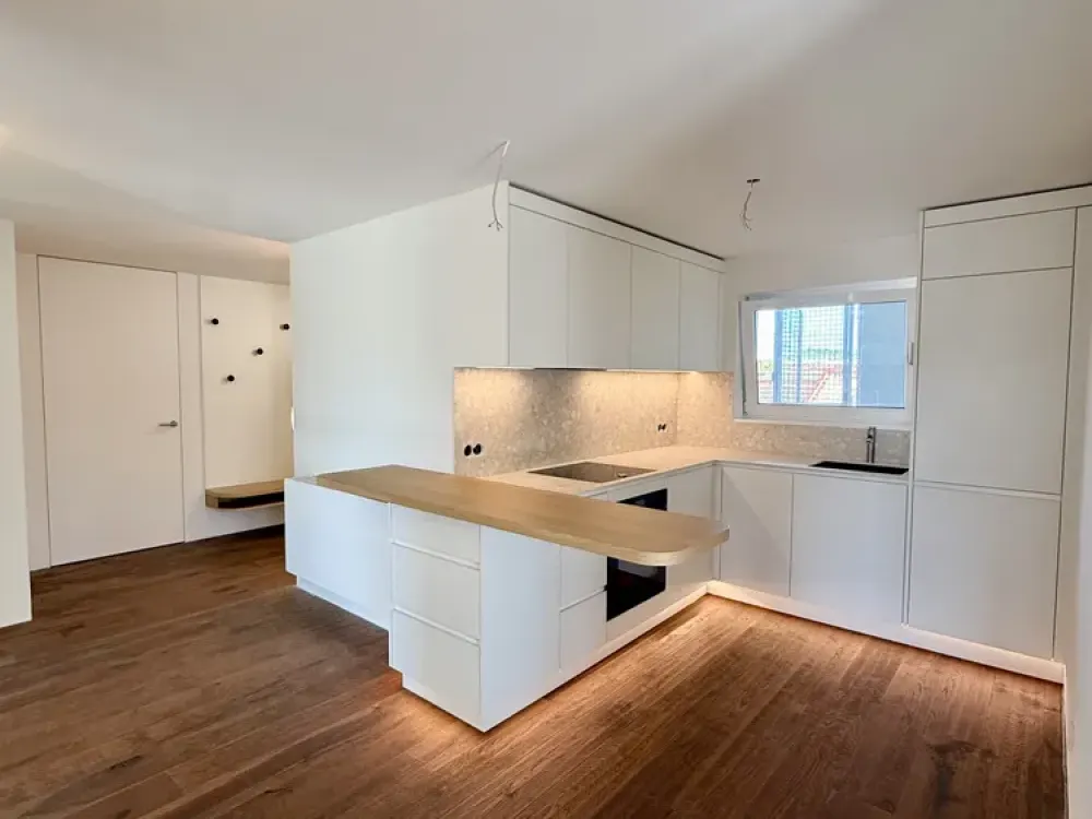 Erstbezug: Zentral & stilvoll wohnen mit Weitblick, 2 Dachterrassen