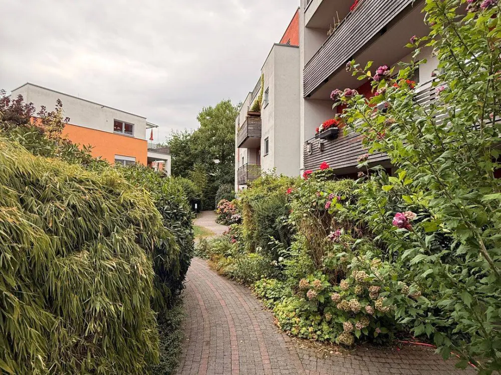 Moderne 3-Zimmer-Wohnung mit Balkon in der historischen Altstadt von Erfurt