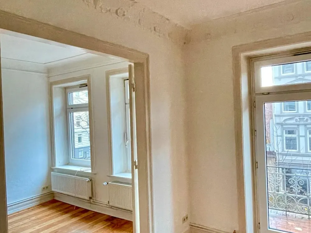 TAUSCH Wohnung Altbau 4 Zimmer Balkon Eilbek Hamburg