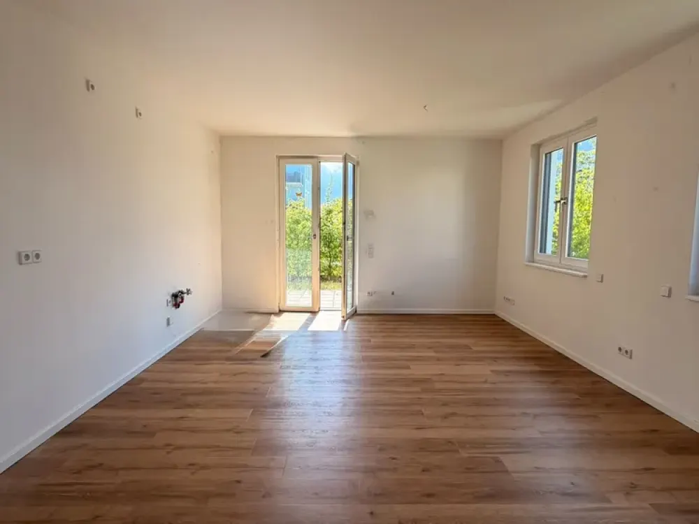 Terrassenwohnung: 3-Zimmer-Wohnung mit Garten