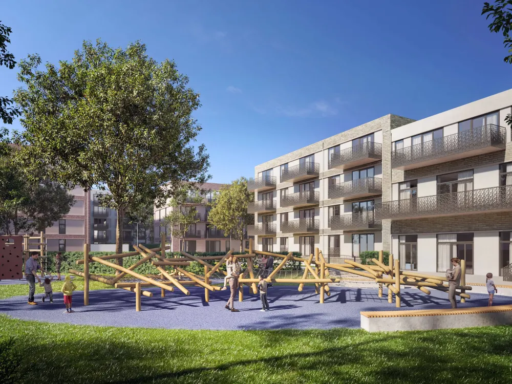 47124/31 Gewerbemietfläche im Neubau mit optimaler Lage direkt am Quartiersplatz
