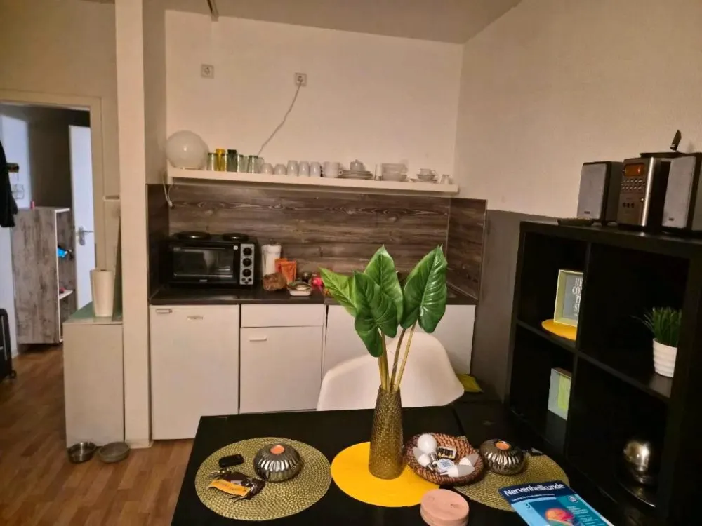 Eine möblierte Wohnung in Leipzig, nah zu Zentrum