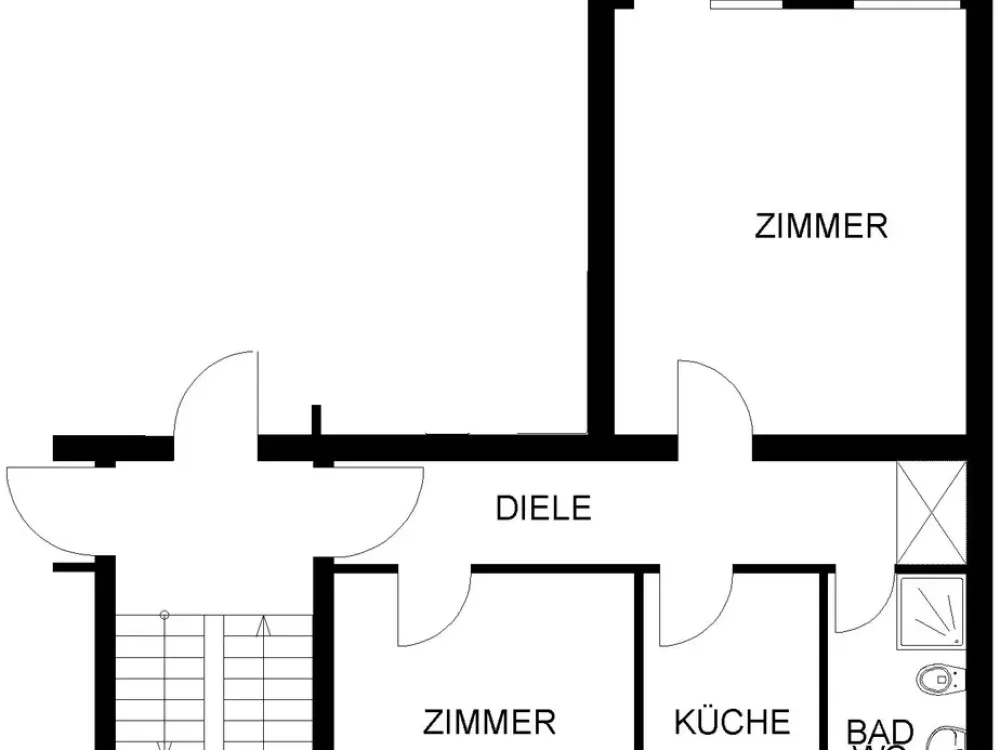 2 Zimmer Wohnung in Hagen