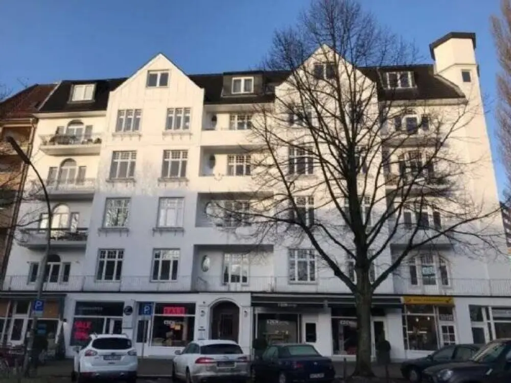 Harvestehude: 6-Zimmer Altbau, nahe Isemarkt, ideal als Wohnbüro / Praxis / Atelier