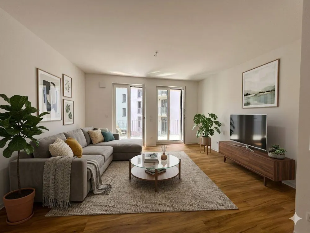Sofort bezugsfertig! Große 4-RW mit Balkon zum Innenhof + Tageslichtbad + Keller