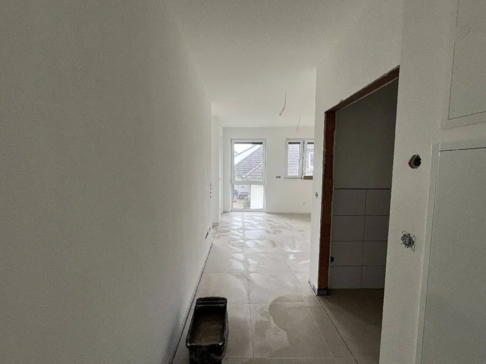 Erstbezug: 2-Zimmer - Wohnung mit Balkon und Einbauküche