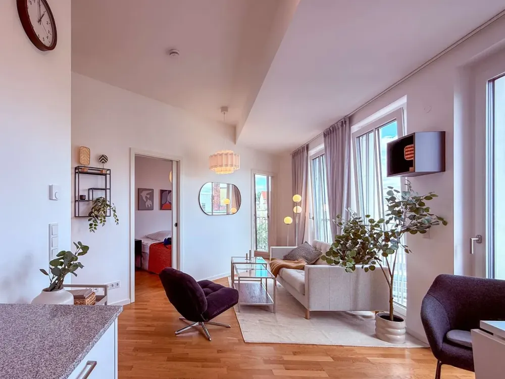 Kompakte 2 Zimmerwohnung für 2 Personen - Zentral und nah zum ÖPNV