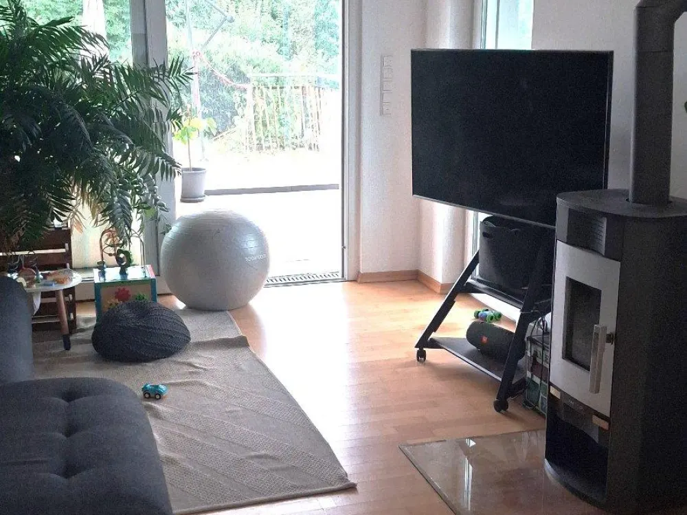 Spacious 3.5-Room Ground Floor Apartment with Double Garage in Tettnang